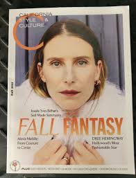 CALIFORNIA STYLE & CULTURE Magazine, Alexis Mabille, Yves Behar, 125+ pages  1.5