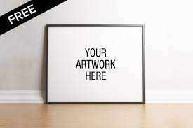 Download Free Landscape Poster Frame Mockup Creativetacos
