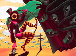 Review Of 17 Trends In Illustration And Graphic Design In 2019 An anime artist will use colourful images, diverse art styles, wild hair and exaggerated visual effects.