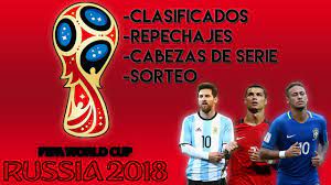 Calendario de los partidos de repechaje (ida). Paises Clasificados Repechajes Y Cabezas De Serie Del Mundial De Rusia 2018 Youtube