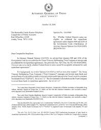 Texas Attorney General Opinion: GA-0469
