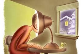 But if you can't exercise outside because it's cold or snowy, choose a treadmill, stationary bike, or elliptical machine close to a window at the gym. Treatments For The Winter Blues Or Seasonal Affective Disorder Now Exist Wsj