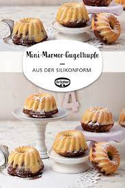 Mini Marmor Gugelhupfe Aus Der Silikonform Rezept Kuchen Und Torten Kuchen Und Torten Rezepte Einfacher Nachtisch