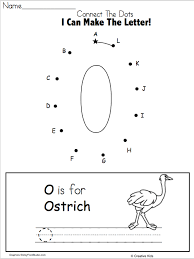 Free preschool and kindergarten worksheets. Letter O Writing Worksheet And Dot To Dot Made By Teachers