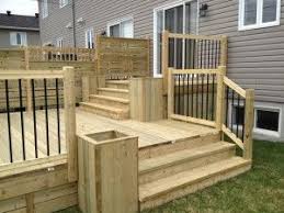 Patios Multi Paliers Patio Bois Traite Modele De Patio Patio En Bois Idees De Patio