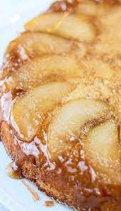 Upside Down Pear Cake With Brown Butter Cooking For Keeps Recipe Pear Cake Recipes Pear Dessert Recipes Desserts