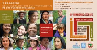 Agosto 09 2021, 5:51 am. Onic 09 De Agosto Dia Internacional De Los Pueblos Indigenas