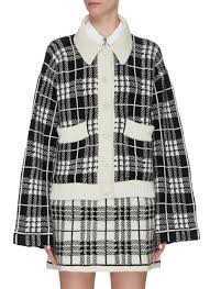See more of glamour cashmere on facebook. Abstract Pattern Cashmere Knit Bomber Jacket By Barrie Coshio Online Shop