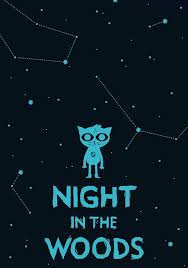Night In The Woods Wallpaper Night In The Wood Paper Art Design Night