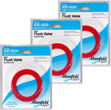 Mansfield plumbing products 387 2481012 summit left hand toilet tank and lid. Mansfield Plumbing 0030 Flush Valve Service Pack Fits 210 211 Flush Valve 3 Pack Walmart Com Walmart Com