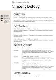 Exemple De Cv Classic Gratuit A Telecharger Exemple Cv Cv Classique Telecharger Cv Gratuit