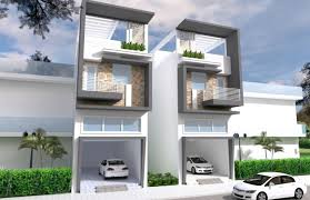 Rangka atap memakai baja ringan. Small Modern House Designs Plan 4x6 Meter Samphoas Plan