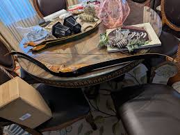 Any Black Widow Fans in the House 🏠 Here's another bow that is part of  Craig Ekin's collection that will be auctioned off soon. Really Clean  Wilson Brothers Black Widow #19154 60''