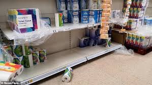 With so many different types of shelves and design options, it's there are tons of good spots of your open kitchen shelves. Supermarket Shelves Begin To Empty Of Toilet Roll And Frozen Food Daily Mail Online
