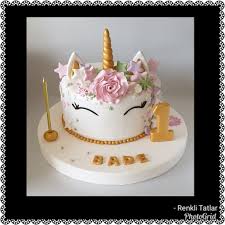 Unicorn Bir Yas Pasta Renkli Tatlar Butik Pasta Iletisim 0533 668 86 80 Www Renklitatlar Com Pasta Pastalar Dogumgunu Pastalari