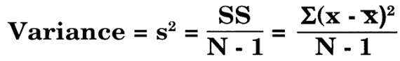 The error sum of squares is obtained by first computing the mean lifetime of each battery type. Z 5 Sum Of Squares Variance And The Standard Error Of The Mean Westgard
