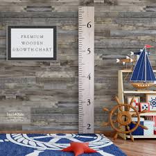 Wooden Ruler Growth Charts Ruler For Boys And Girls