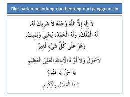 A'uudzu bikalimaatillahittammati min syarri maa kholaq. Doa Halau Jin Cara Mengusir Jin Dari Rumah