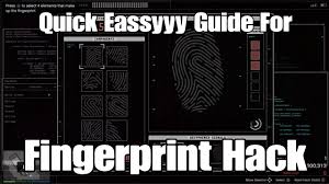 Gta Online Diamond Casino Heist Eassyyy Fingerprint Hacking Guide Youtube