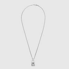 925 Sterling Silver Guccighost Pendant Necklace Gucci Canada