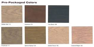 Different Color Wood Stains Wood Stain Color Chart Hardwood
