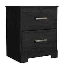 Faux stone top, antiqued finish, ornate hardware and scroll moulding make for a richly coordinated ensemble. Ashley Belachime Black Two Drawer Night Stand On Sale At Furniture And Mattress Warehouse Serving Holland Mi