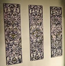 Diy Wrought Iron Artwork From Rubber Door Mat Outdoor Wall Decor Iron Decor Wrought Iron Wall Decor