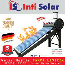 Klien dan konsumen pemanas air inti solar dimulai dari kebutuhan rumah tangga, rumah kost, asrama, penginapan, rumah sakit, restoran hotel pemanas air tenaga surya sanken solar water heater. Jual Inti Solar Promo Pemanas Air Tenaga Matahari Ps10 Solar Water Heater Tanpa Listrik Di Lapak Kamarmandiku Bukalapak