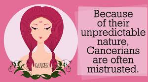A cancer's personality is like wading chest deep in a lake of warm water. Unique Traits That Accurately Describe The Cancer Zodiac Sign Astrology Bay
