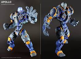 Apollo 3d Printed Action Figure Assembled Action Figures Prints Figures