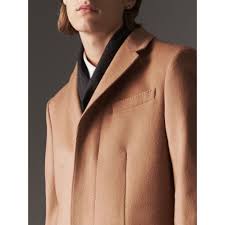 Wool blend original tailored vintage coats, jackets & vests for women. Burberry Wool Cashmere Tailored Coat Camel For Men Lyst