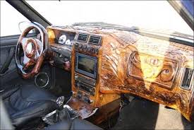 Wow For This Wood Custom Car Interior Cool Cars Wood