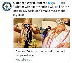 Maybe you would like to learn more about one of these? La Femme Aux Ongles Les Plus Longs Les Coupe Apres Pres De 30 Ans Photos