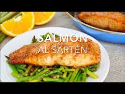 Como resultado, obtendrás este cotizado pescado azul, acompañado de una deliciosa guarnición de verdura. Salmon Al Sarten Salmon A La Naranja Sin Horno Recetas Faciles Pizca De Sabor Youtube