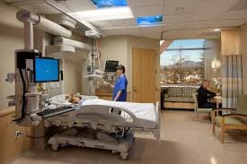 Photo Tour Queen Of The Valley New Herman Family Pavilion Hospital Design Healthcare Design Workspace Design