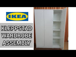 But if you'd like an extra hand, we can provide assembly service at your home or workplace. Ikea Kleppstad Wardrobe Assembly Youtube