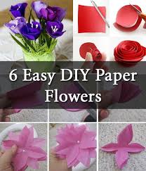 Check spelling or type a new query. 6 Easy Diy Paper Flowers Diy Creative Ideas Art And Craft Flowers Paper Flowers Paper Flowers Diy Easy