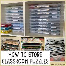 Here are our top puzzles for preschoolers. Nyla S Crafty Teaching How To Store Classroom Puzzles And Game Boards