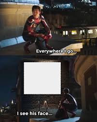 Yuri lowenthal favorite love interest: Everywhere I Go I See His Face Meme Template