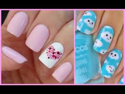 Esto implica que se pueden realizar diseños muy elaborados en las uñas si se quiere, aunque hoy toca ver la decoración de uñas fáciles. Decoracion De Unas Bonitas Faciles Y Rapidas Youtube