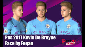 Kevin de bruyne plays for english league team manchester b (manchester city) and the belgium national team in pro evolution soccer 2021. Kevin De Bruyne Face Pes 2017 By Feqan Pes Patch Cute766