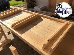 The boards are screwed/glued together so it's not coming apart. Our Diy Farmhouse Table Transfiguring Adoption