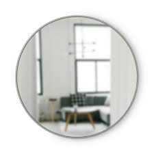 Find the perfect mirror for any space. Umbra Hub Wall Mirror 37 Grey Staples Ca