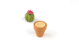 Choose one of the cactus shapes for the front of your cactus plushy. Clay Cactus Extract From Polymer Clay For Beginners By Emily Chen How To Mold A Clay Flower