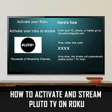 We suggest you visit www.plutotv.com to create an account. Home Streaming Roku Tv