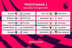 Barclays English Premier League S 2017 2018 Fixtures Released European Football Epl Uefa La English Premier League Premier League Premier League Fixtures