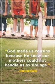 Funny sibling quotes and sayings. 19 Best Cousin Quotes Funny Quotes About Cousins And Family