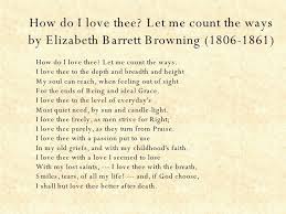 How Do I Love Thee Let Me Count The Ways Author Pin Auf Quotes