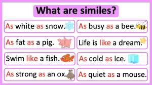 What Are Similes? 🤔 | Similes In English | Learn With Examples - Youtube