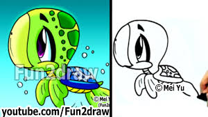 Watch 100+ how to draw birds, animals, people, celebs, chibis, pets, flowers & kawaii food tutoria. Turtles How To Draw A Cartoon Sea Turtle Draw Animals Fun2draw